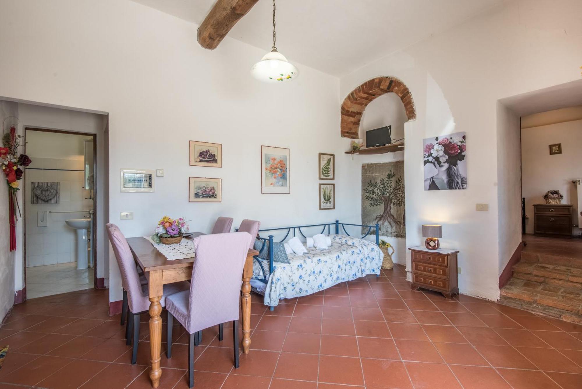 Poggio Primo - Trilocale Carlotta Villa Castiglion Fibocchi Eksteriør billede